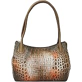 Anuschka Women's Original Hand-Painted Genuine Leather Double Compartment Bag