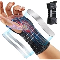 Adjustable Thumb Splint Brace For Pain Relief – Support For Arthritis, Carpal Tunnel, Sprains