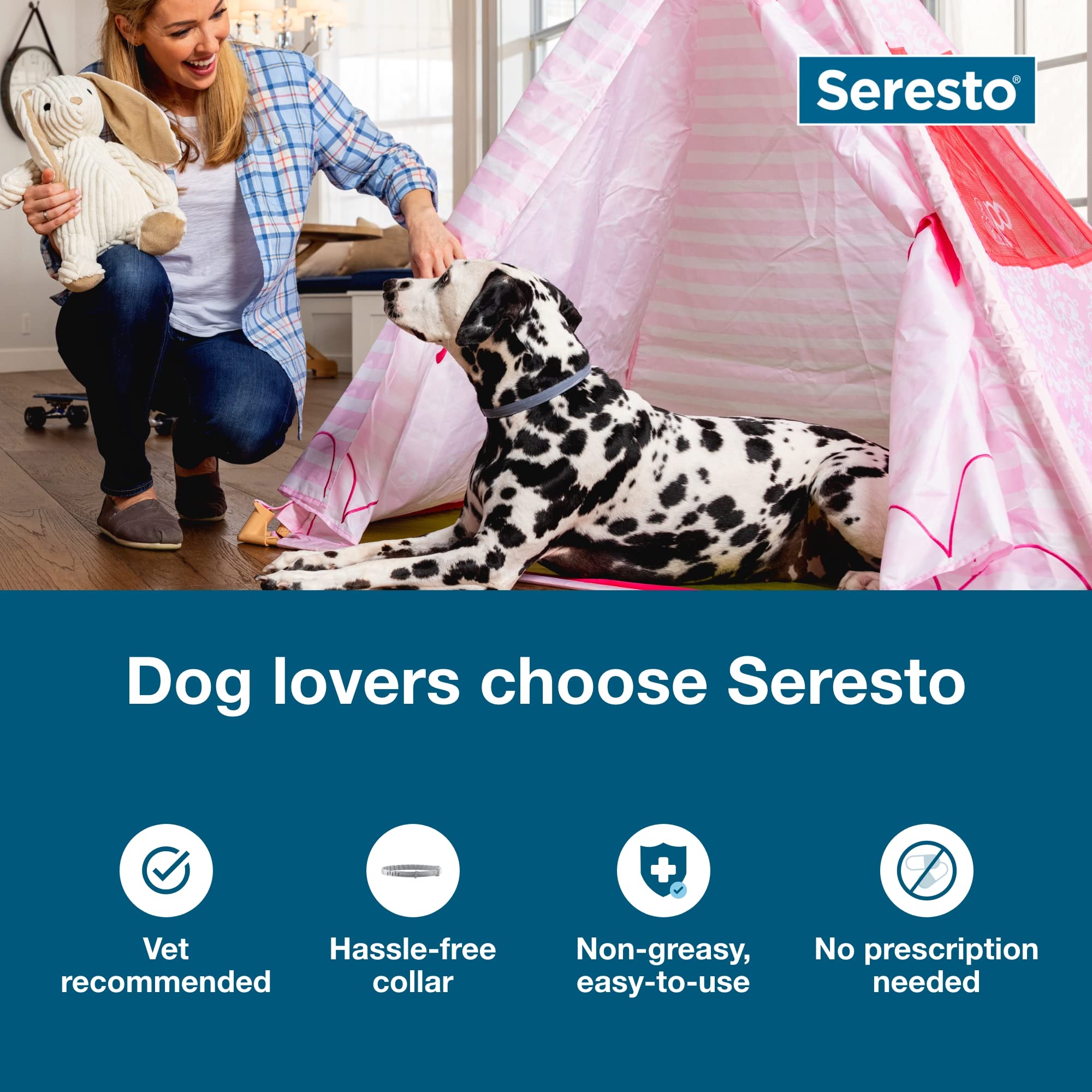 Seresto Large Dog Flea & Tick Treatment & Prevention