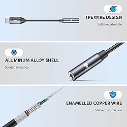 Stouchi USB C to 3.5mm Dongle Adapter