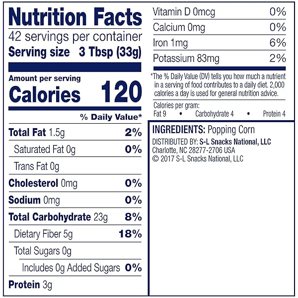 POP SECRET JUMBO POPCORN KERNELS, 50 OZ JAR