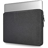 17.3 inch Laptop Sleeve Case for HP 17.3/ Envy 17/Pavilion, ASUS VivoBook, Computer Protective Padded Laptop Bag, Black