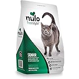 Nulo Senior Dry Cat Food - Grain Free Kibble, All Natural Ingredient Diet for Digestive & Immune Health - Allergy Sensitive N
