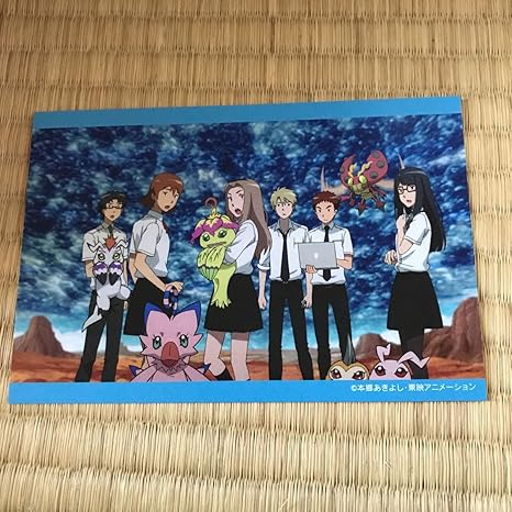 Amazon Co Jp デジモンアドベンチャーtri マルイオンリーショップ 特典ポストカード 丈 空 ミミ 大和 光子郎 芽心 ホビー 通販