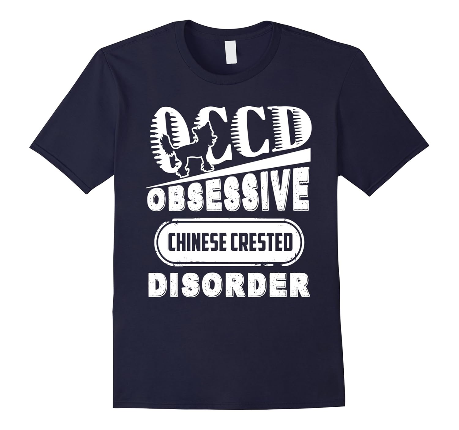 Chinese Crested Shirt - Obsessive Chinese Crested Disorder-ANZ