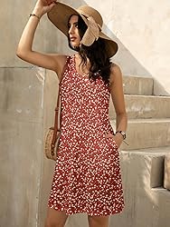LUXVEER Summer Dresses for Women 2025 Floral