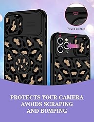 Goocrux Case for iPhone 12 Pro Max Black Luxury