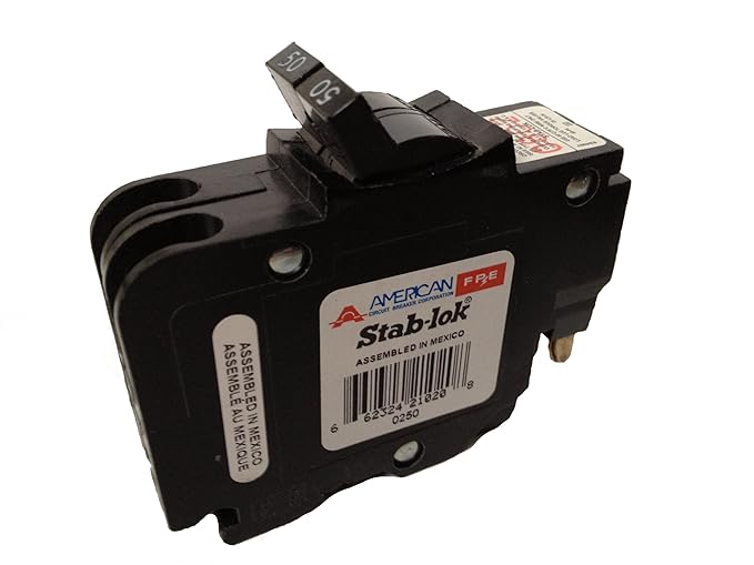 American/Federal Pacific Circuit Breaker, 2Pole 50Amp Thin Series Review