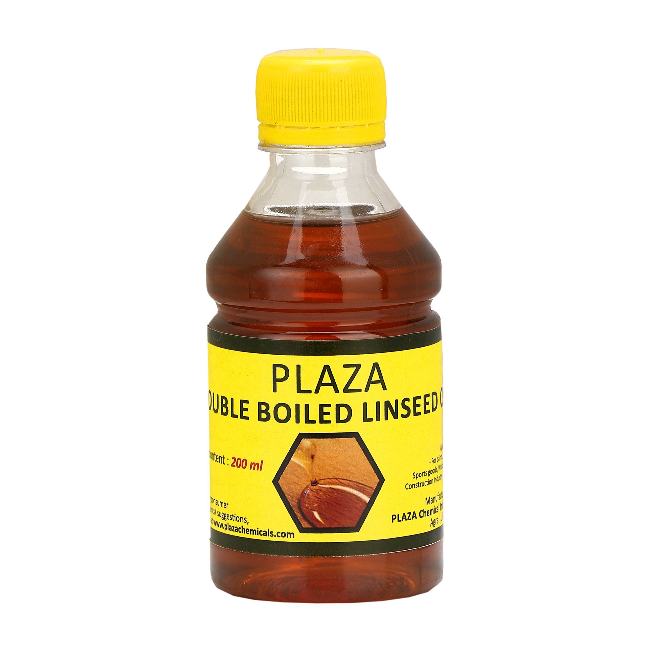 PLAZA - Double Boiled Linseed Oil - 200 ml Pack