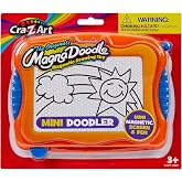 Cra-Z-Art MagnaDoodle Mini Doodler &ndash; Magnetic Drawing Board with Detachable Pen (Not Attached), Portable Kids Sketch Pad, Mess-Free Travel Art Toy for Ages 3+