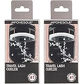 JAPONESQUE Travel Eyelash Curler (Black, 2 Pack)