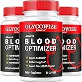 (3 Pack) Glycowize Blood Optimizer - Glycowise, Advanced Capsules, Premium Formula, Glycowize Supplement Support Pills, 90 Capsules for 3 Months