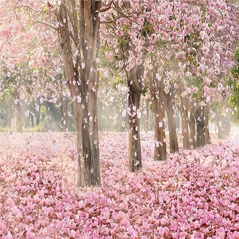 Amazon Co Jp ばねの背景幕の写真ピンク花背景nature For Wedding撮影 8x8ft ホーム キッチン