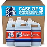 Spic and Span Disinfecting All-Purpose Spray &amp; Glass Cleaner (1 gal, 3 pk) | 3-in-1 Formula, Professional Strength, One-Step Sanitizer for Commercial Kitchens, Hospitals, Bathrooms, Cleans Tough Grease