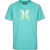 Hurley Boy's Icon UPF 50+ Rash Guard Swim Shirt