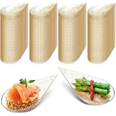 Tessco for you 200 Pcs 4" Mini Appetizer Plates, Clear with Gold Glitter | Tear Drop Appetizer Spoons, Reusable Tasting Utensils for Deviled Eggs Desserts, Disposable Catering Serving, Party Bowls