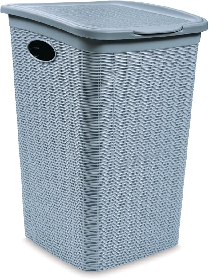 Stefanplast 3647 Laundry Basket, Blue, 28.5 x 39 x 54 cm