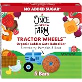 Once Upon A Farm Tractor Wheel Bar, Strawberry, Pumpkin &amp; Beet
