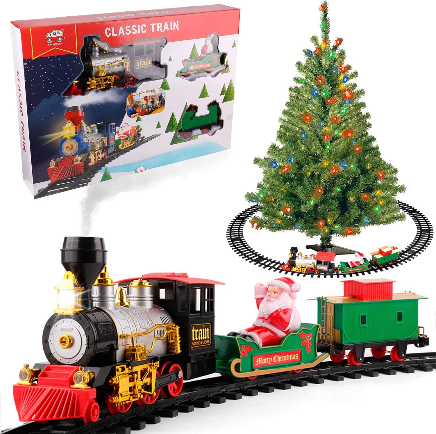 classic christmas train set