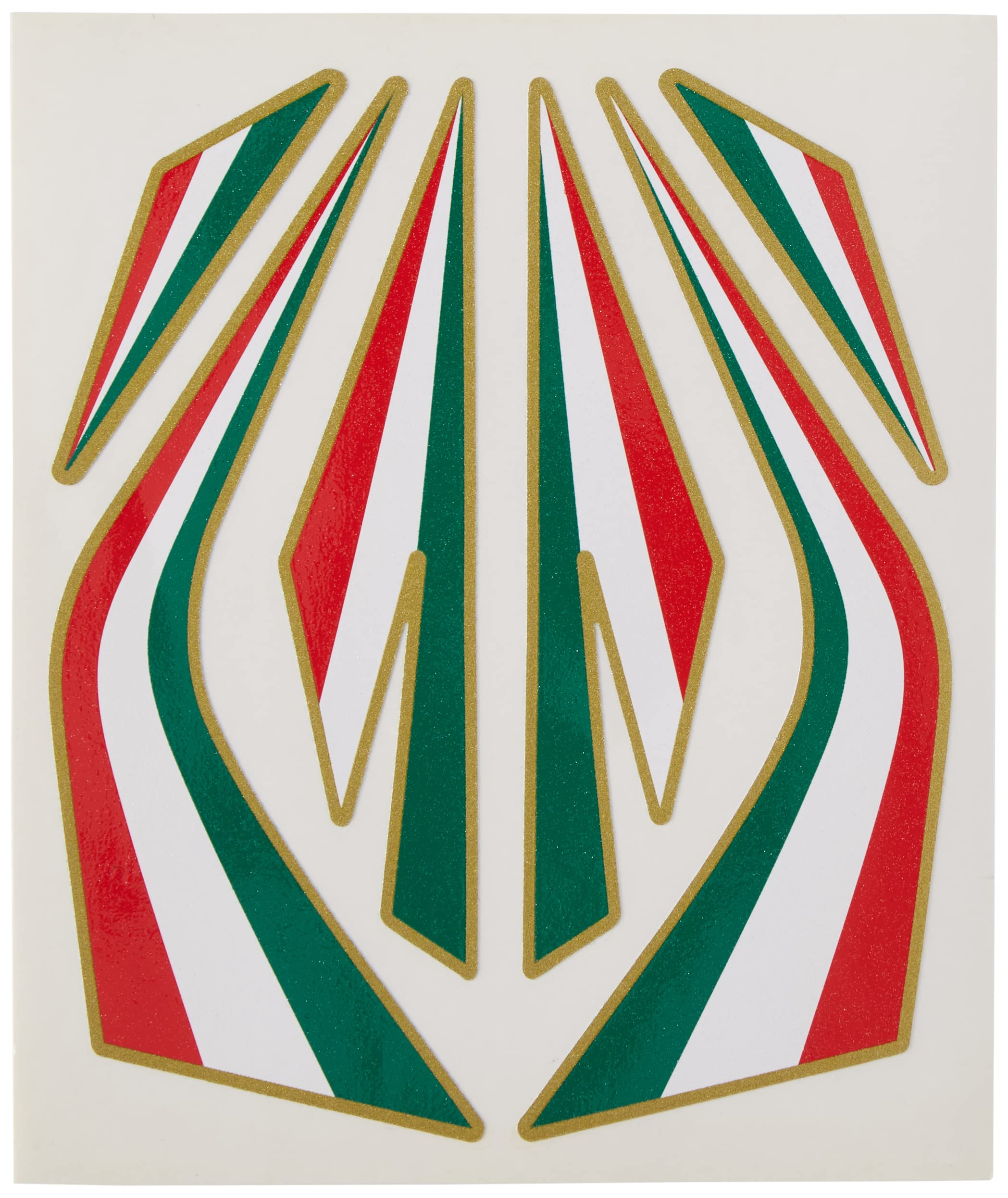 4R Quattroerre.it 32119 Stickers Italy Flag Decorations, 14 x 16 cm