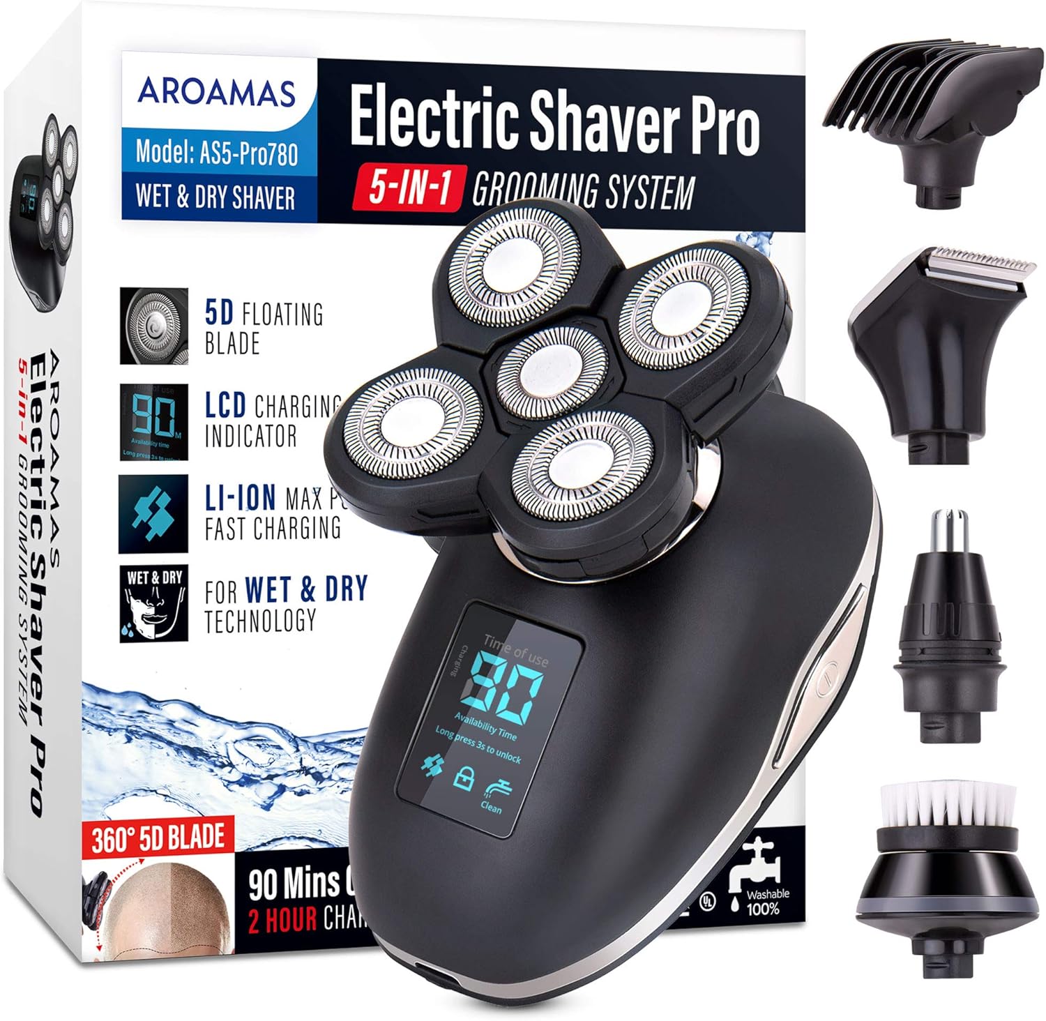 Aroamas shaver Clearance