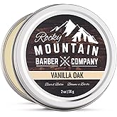 Vanilla Oak Beard Balm for Men - Made in Canada – Softens, Styles & Adds Shine to Beards – Fast Absorbing with Beeswax, Shea