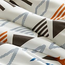 CLOTHKNOW Geometric Comforter Set California King