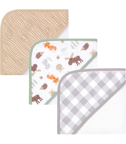 Hudson Baby Uni-Baby-Flanell-Decken – Weich, 100 % Baumwolle, 76,2 X 76,2 Cm, Blumenmuster