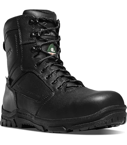 Amazon.com | HAIX Black Eagle Safety 55 Mid Side Zip Composite-Toe