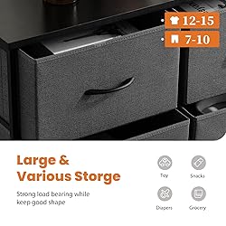 Sweetcrispy Dresser, Tall Dresser for