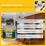 Sika Everbuild Multipurpose Wood Filler 250ml White Sandable Indoor Outdoor view 3