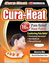 Cura-Heat Neck & Shoulder Direct to Skin Patch 3 Count