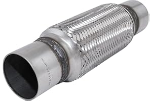FORTLUFT Exhaust Flex Connector With Extension Pipes (2.50''x8.00''x12.00''/63.5x203x305mm)