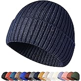 HiRui Knit Beanie for Men Women Kids, Winter Hats Warm Classic Daily Skull Caps