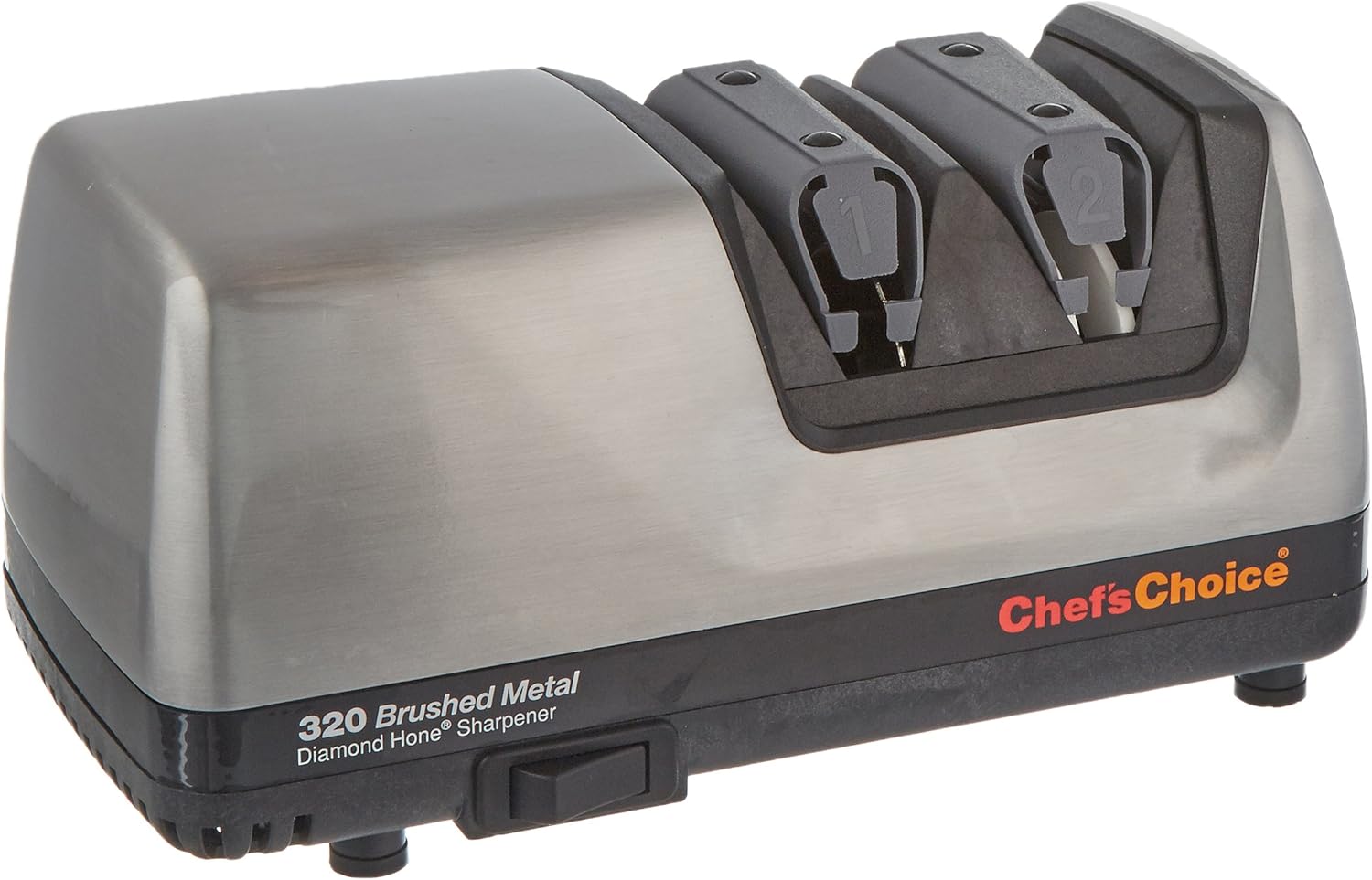 Chef'sChoice 0320108 Electric Knife Sharpener, 2-stage, Gray
