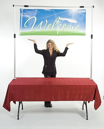 Amazon Com Ezframe Banner Holder Business And Store Sign