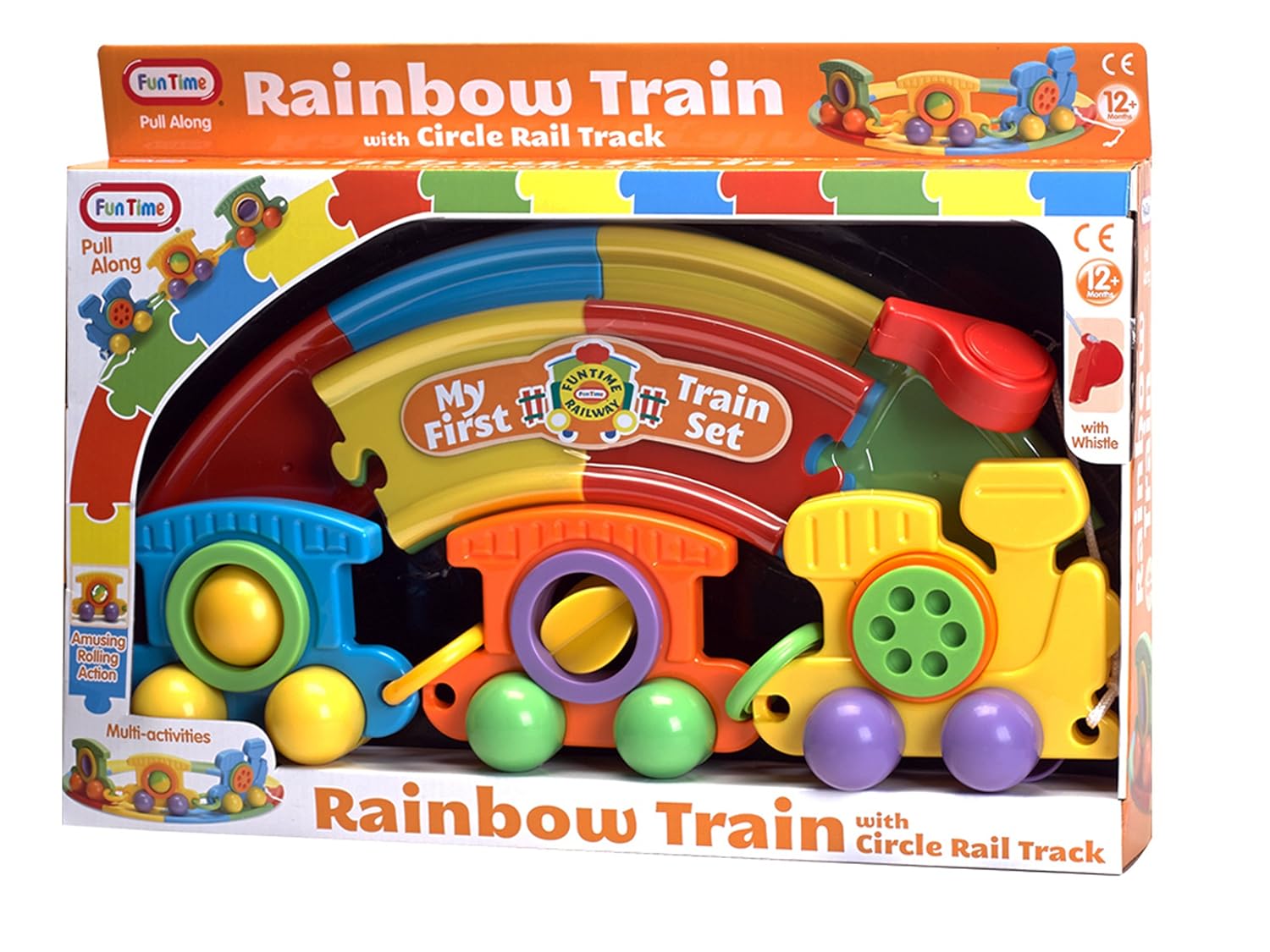 rainbow train toy