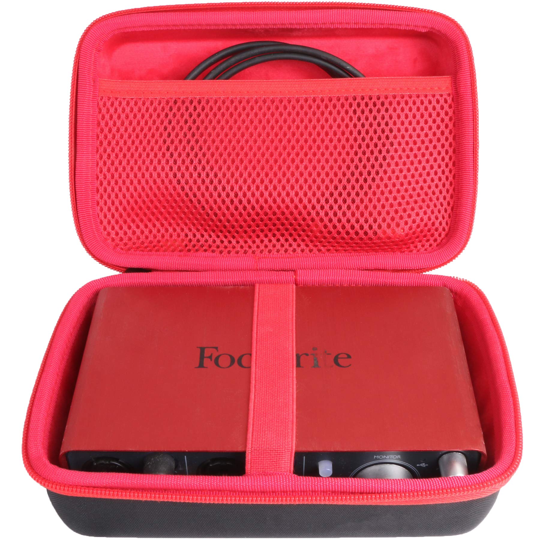 Aenllosi Hard Carrying Case for Focusrite Scarlett 2i2 3rd Gen USB Audio Interface(only case)