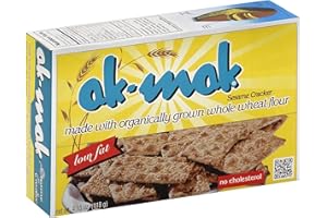 HEYWOOD Ak-Mak, Sesame Crackers, 4.15 Oz