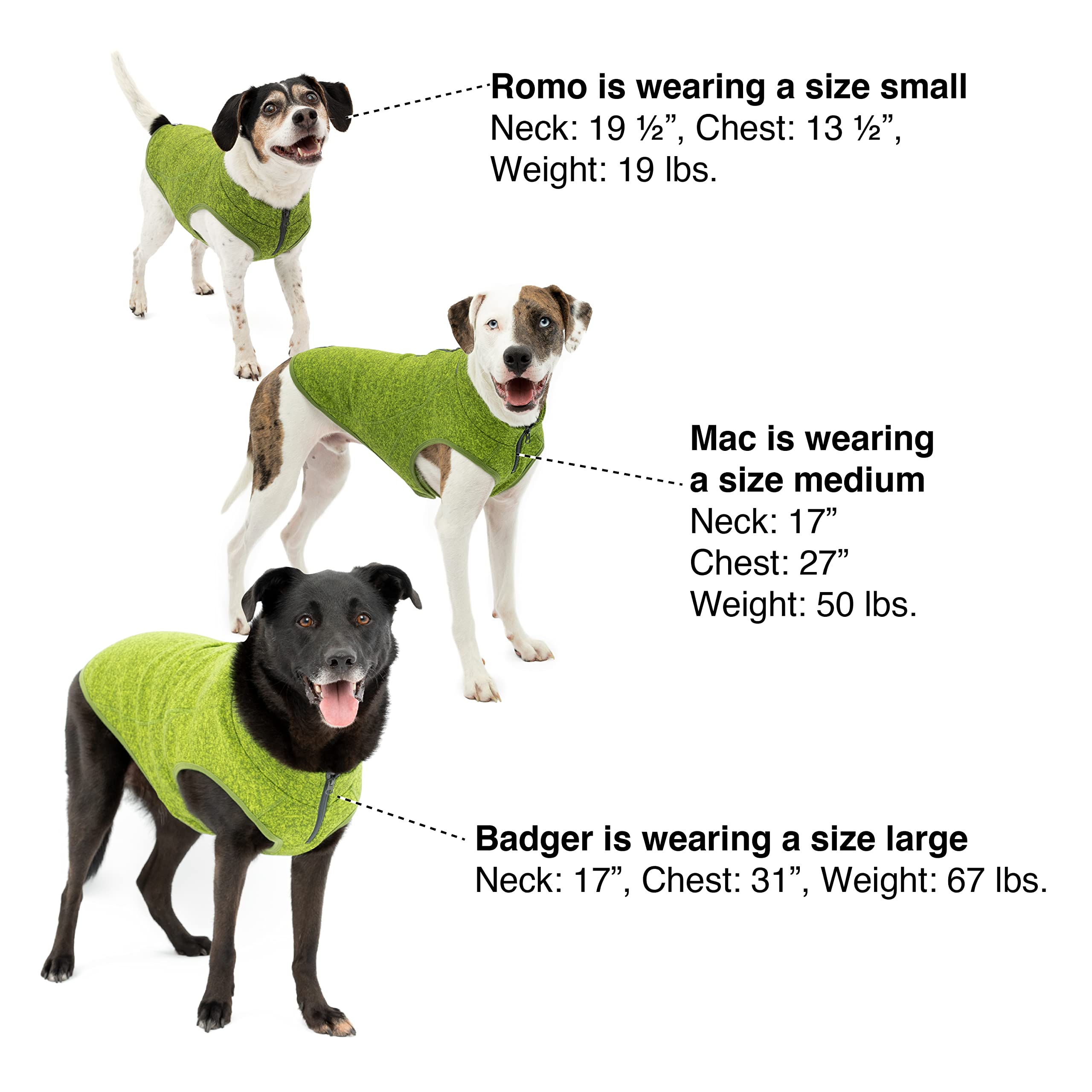 Kurgo Core Dog Sweater, Knit Dog Sweater With Fleece Lining, Cold