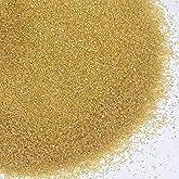 PhilaeEC Gold Sanding Sugar Edible Sparkling Crystals for Baking Cake Decoration Cookie Ice Cream Cupcake Toppers Wedding Party Valentines Halloween Christmas Supplies 5oz