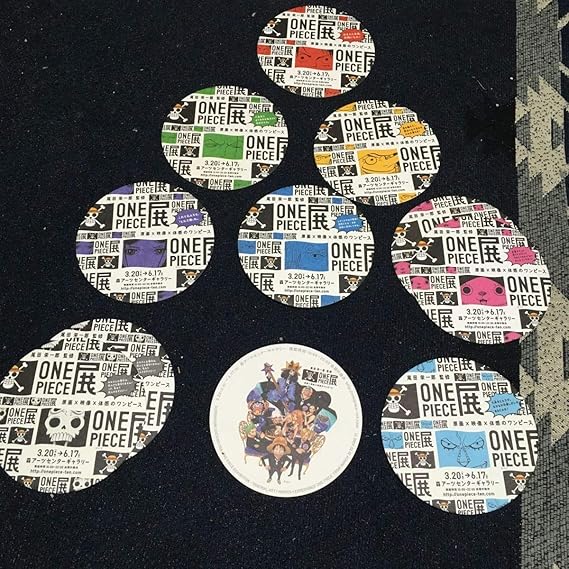 Amazon Co Jp ワンピース展 超セット ビブルカード全9種 パンフレット コースター 下敷き ステッカー 朝日新聞号外 多数 全巻セットも出品中 わんぴーす じゃんぷ 名作 ホビー