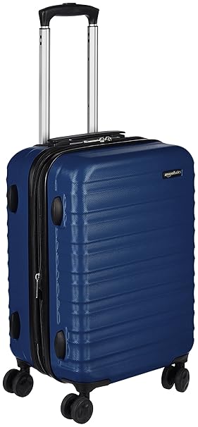 AmazonBasics Hartschalen - Koffer - 55 cm Handgepäckkoffer, Marineblau