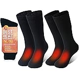 Warm Thermal Socks, Ristake Men Women Winter Thick Insulated Heated Crew Socks for Cold Weather