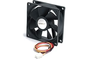 StarTech.com 60x25mm High Air Flow Dual Ball Bearing Computer Case Fan w/ TX3-3 pin case Fan - TX3 Fan - 60mm Fan (FAN6X25TX3