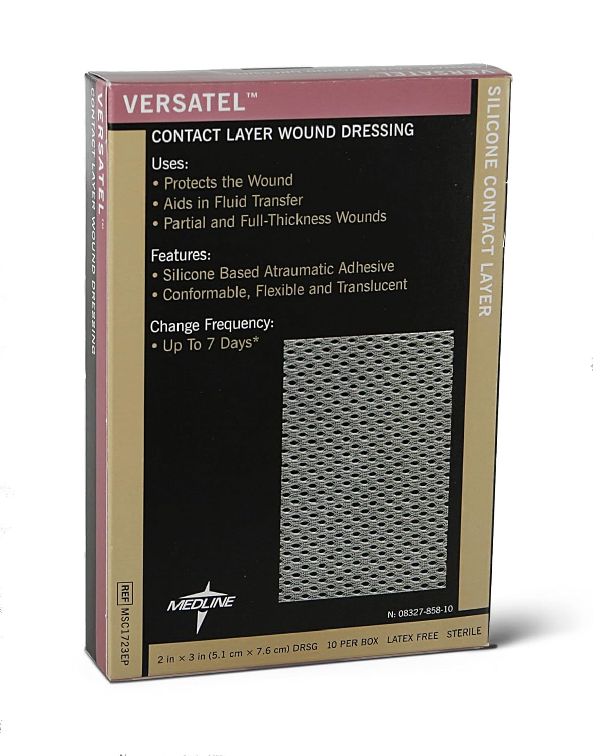 Amazon Com Versatel Contact Layer Dressings Pack Of 50 Size 3 H X 4 W Scar Reducing Treatments Beauty