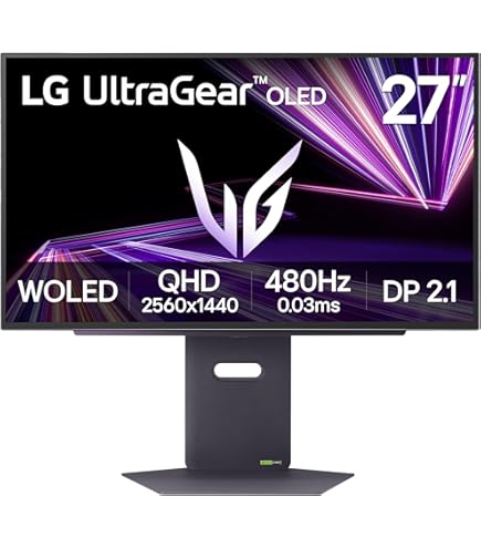 Amazon.com: DOUGH Spectrum Black 27 QHD 480Hz OLED Monitor