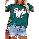 Magic Shirts for Women Cute Castle Graphic Vacation Tops