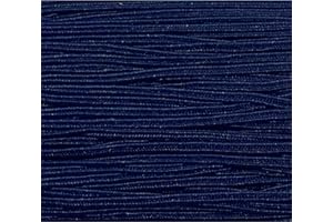 KYEZI DESIGN AND CRAFT 3mm Viscose Soutache Braid Cord String Beading Sewing Quilting Trimming Embroidery Crafts Jewelry Design (Navy Blue, 10 Yards)