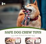 SHARLOVY Dog Chew Toys for Aggressive Chewers 6 Pack Large Dogs view 3